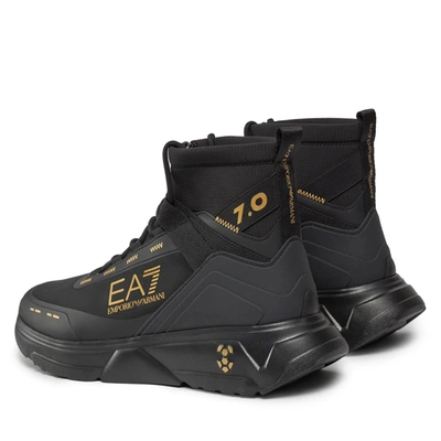 Shop Ea7 Emporio Armani Shoes In Black