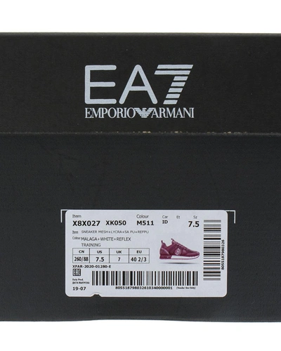Shop Ea7 Emporio Armani  Shoes In Fuchsia
