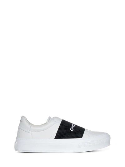 Givenchy City Court Logo Slip on Sneakers In Black ModeSens