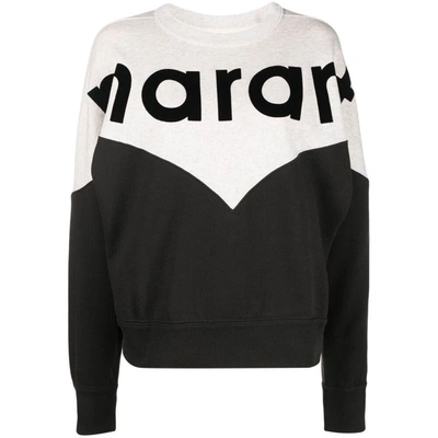 Shop Isabel Marant Étoile Sweatshirts In Black/neutrals