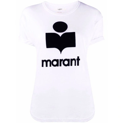 Shop Isabel Marant Étoile T-shirts In White