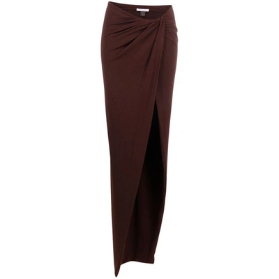 Shop Laquan Smith Skirts In Brown