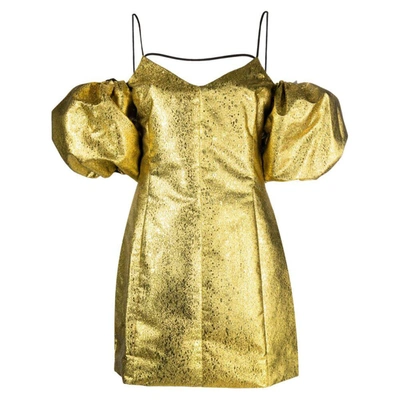 Shop Stine Goya Dresses In Gold