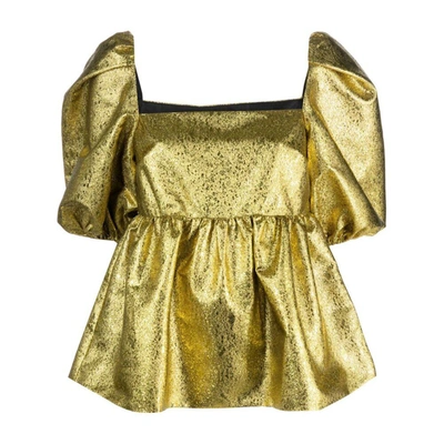 Shop Stine Goya Sweaters In Gold