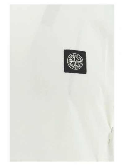 Shop Stone Island T-shirts & Vests In White