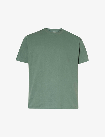 Shop Bottega Veneta Men's Swamp Sunrise Relaxed-fit Cotton-jersey T-shirt In Multi-coloured