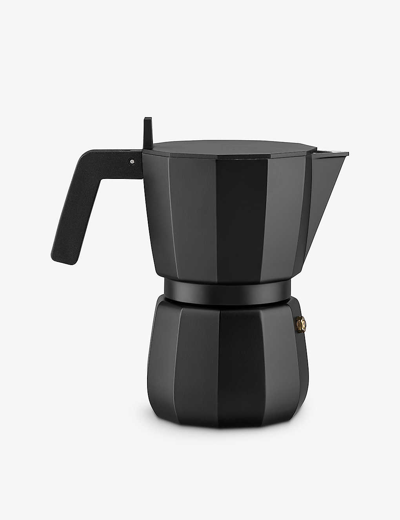 Alessi Nocolor Moka Cast Aluminium Espresso Coffee Maker 14.5cm In Nocolor