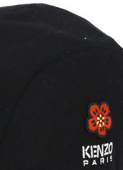 Shop Kenzo Boke Flower Baseball Cap In Black
