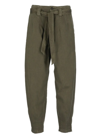 Shop Polo Ralph Lauren Cotton Trousers In Grey