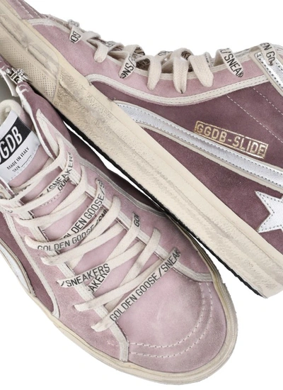 Shop Golden Goose Slide Classic Sneakers In Pink