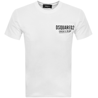 Shop Dsquared2 Ceresio 9 T Shirt White