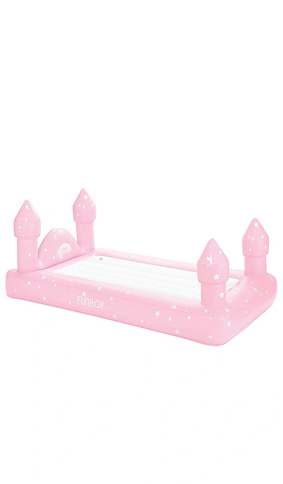 Shop Funboy Castle Sleepover Air Mattress In Pink