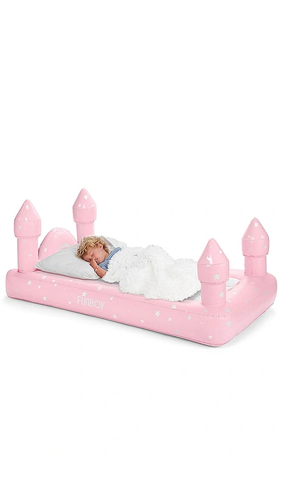 Shop Funboy Castle Sleepover Air Mattress In Pink