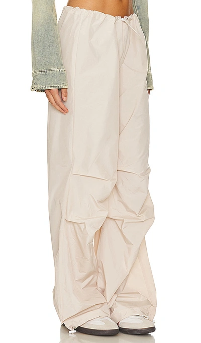 Superdown Ayla Parachute Pant In Beige