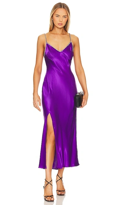 Shop Astr Kathleen Dress In Purple