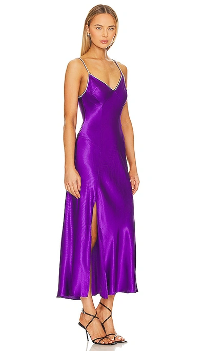 Shop Astr Kathleen Dress In Purple