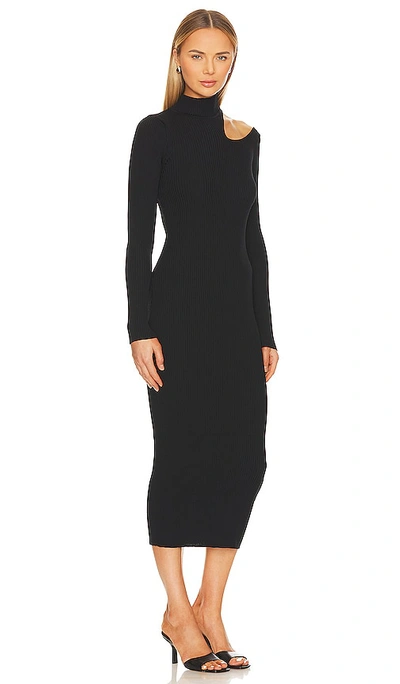 Shop Bardot Ainsley Midi Dress In Black