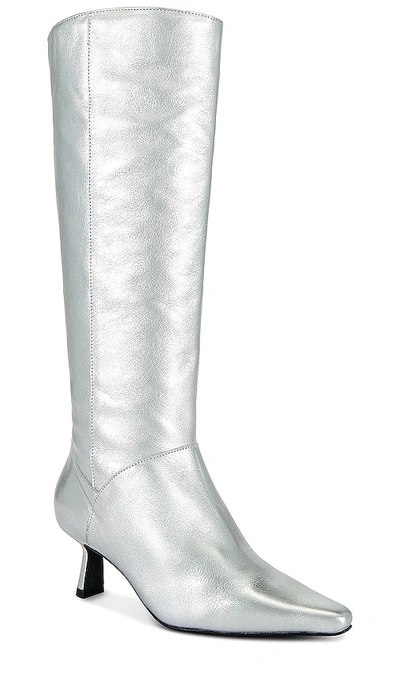 Shop Intentionally Blank Eff Boot In Silver