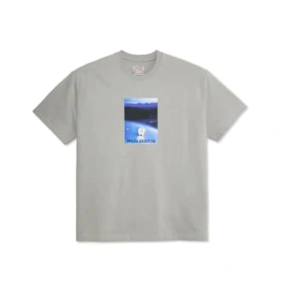 Shop Polar Skate Core T-shirt In Metallic