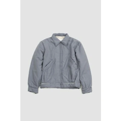 Shop Camiel Fortgens Puffed Simple Jacket Grey