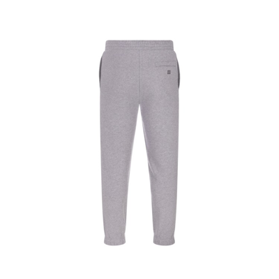 Givenchy Cotton Logo Sweatpants Men In Grey