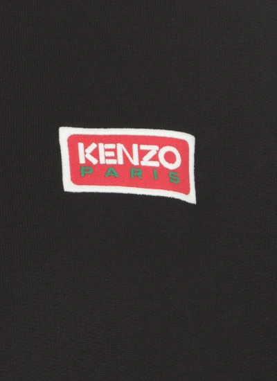 Shop Kenzo Logoed Sweatshirt In Black