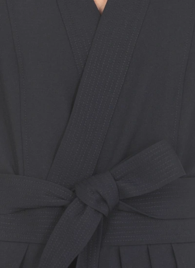 Shop Kenzo Wool Dress In Black