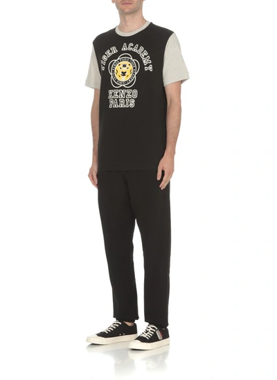 Shop Kenzo Tiger Academy T-shirt In Black