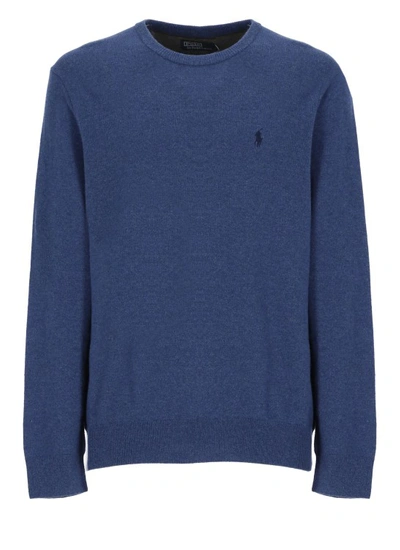 Shop Polo Ralph Lauren Sweater With Pony Logo In Green