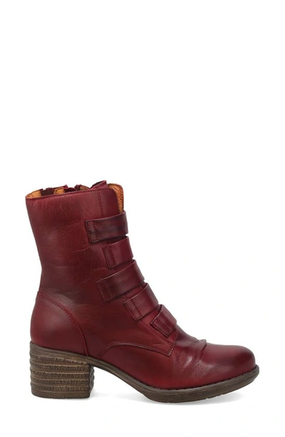 Miz Mooz Georgina Bootie In Bordeaux Leather
