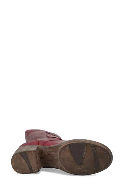 Miz Mooz Georgina Bootie In Bordeaux Leather