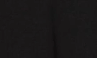 Hugo Boss Cotton Curved Logo T-shirt In Black