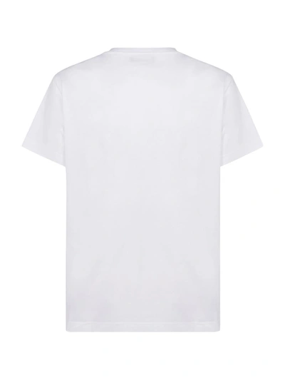 Shop Giuseppe Zanotti T-shirts In Owen Bianco
