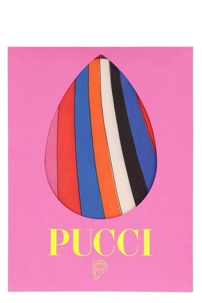 Shop Pucci Print Tights In Multicolor