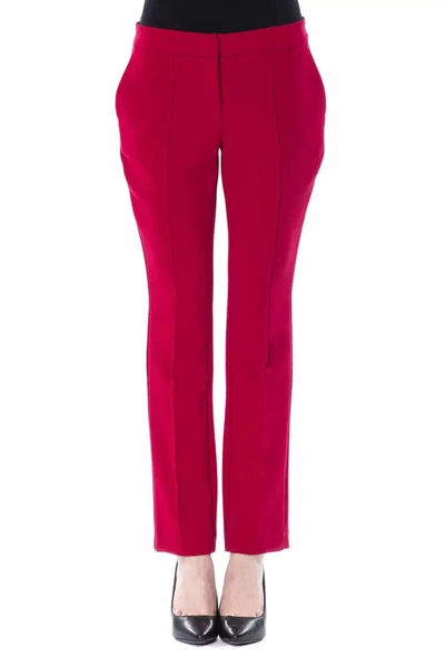 Shop Byblos Polyester Jeans & Women's Pant In Pink