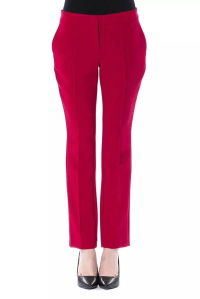 Byblos Polyester Jeans & Women's Pant In Pink