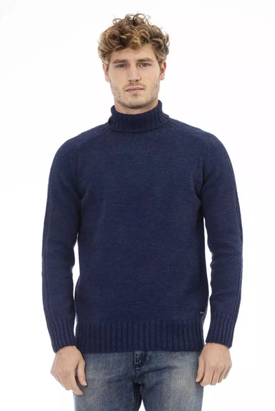 Shop Distretto12 Acrylic Men's Sweater In Blue