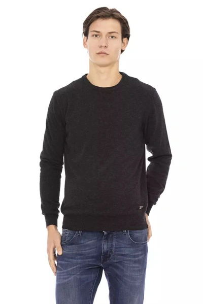 Shop Baldinini Trend Wool Men's Sweater In Black