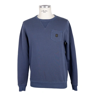 Shop Refrigiwear Cotton Men's Sweater In Blue