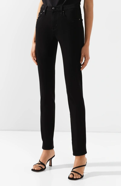 Shop Jacob Cohen Cotton Jeans & Women's Pant In Black