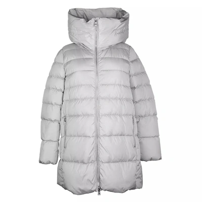 Shop Add Nylon Jackets & Women's Coat In Grey
