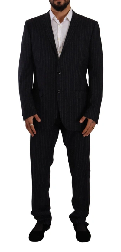 Shop Domenico Tagliente Polyester Single Breasted Formal Men's Suit In Grey