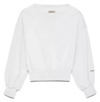 Shop Hinnominate Cotton Women's Sweater In White