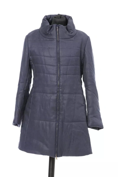 Shop Jacob Cohen Cotton-like Jackets & Women's Coat In Blue
