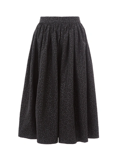 Shop Lardini Fla Embellished Women's Skirt In Black