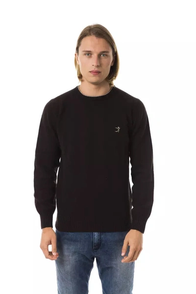 Shop Uominitaliani Wool Men's Sweater In Brown