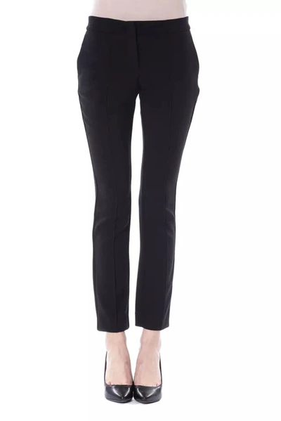 Shop Byblos Polyester Jeans & Women's Pant In Black