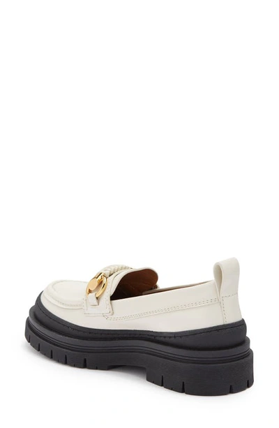 Shop See By Chloé Maya Horse Bit Chunky Sole Loafer In Gesso