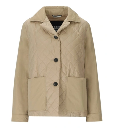 Shop Weekend Max Mara Sacco Beige Padded Jacket