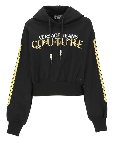 Shop Versace Jeans Couture Sweaters Black